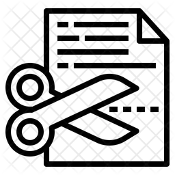 File Cut  Icon