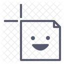File Cut Cut Crop Icon