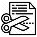 File Cut  Icon