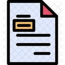 File Data  Icon
