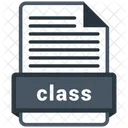 Classe File Formato Icon