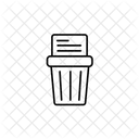 File Discard Discard Delete Icon