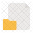 File Document Files And Folders Data Storage Icon
