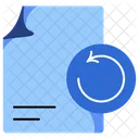 Restore Document Data Icon