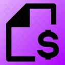 File-dollar  Icon