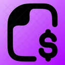 File-dollar  Icon