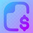 File-dollar  Icon