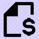 File-dollar  Icon