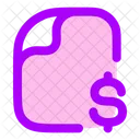 File-dollar  Icon