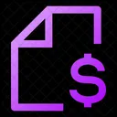 File-dollar  Icon