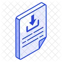 File Download Document Icon