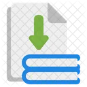 File Download Paper Arrow Icon