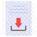 File Download Data Icon