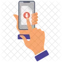 File Download Document Downloading Mobile Downloading Icon