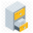 File Drawer File Cabinet File Storage Icon