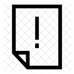 File Error  Icon