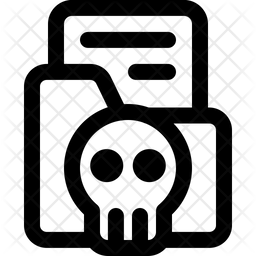 Error Icon - Download in Line Style