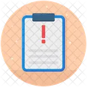 File Error Document Error File Unavailable Icon