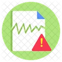 File Error File Warning File Crashed Icon