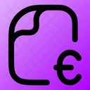 Euro Datei Symbol