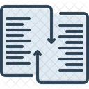 File Exchange Transfer File Icon