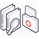 File Review Finding Documents File Explorer Icon