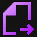 File Export File Export Export File Icon