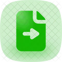 File Export In Lc Icon