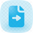 File Export In Lc Icon