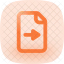 File Export In Lc Icon