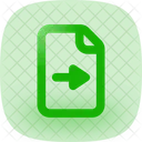 File Export In Lc Icon