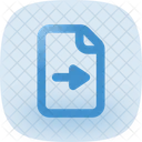 File Export In Lc Icon