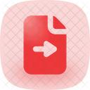 File Export In Lc Icon