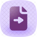 File Export In Lc Icon