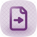 File Export In Lc Icon