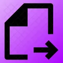 File Export File Export Export File Icon