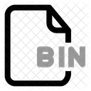 File extention bin  Icon