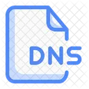 File Extention Dns Document Paper Icon