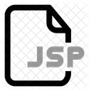 File Extention Jsp Document Paper Icon