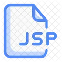 File Extention Jsp Document Paper Icon