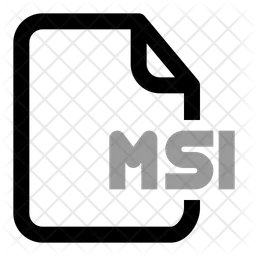 File extention msi  Icon