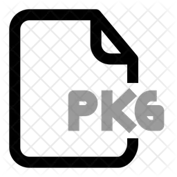 File extention pkg  Icon