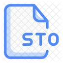 File Extention Sto Document Profile Icon