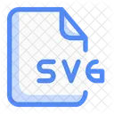 File Extention Svg Document Profile Icon