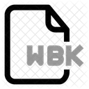 File Extention Wbk Document Profile アイコン