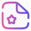 File Favourite  Icon