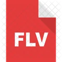File Flv File Document Icon