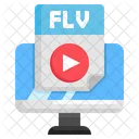 File Flv  Icon