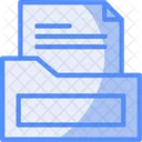 File Folder Organization Storage Icon
