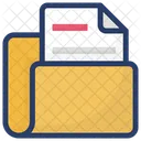Folder Data Folder Data Pocket Icon